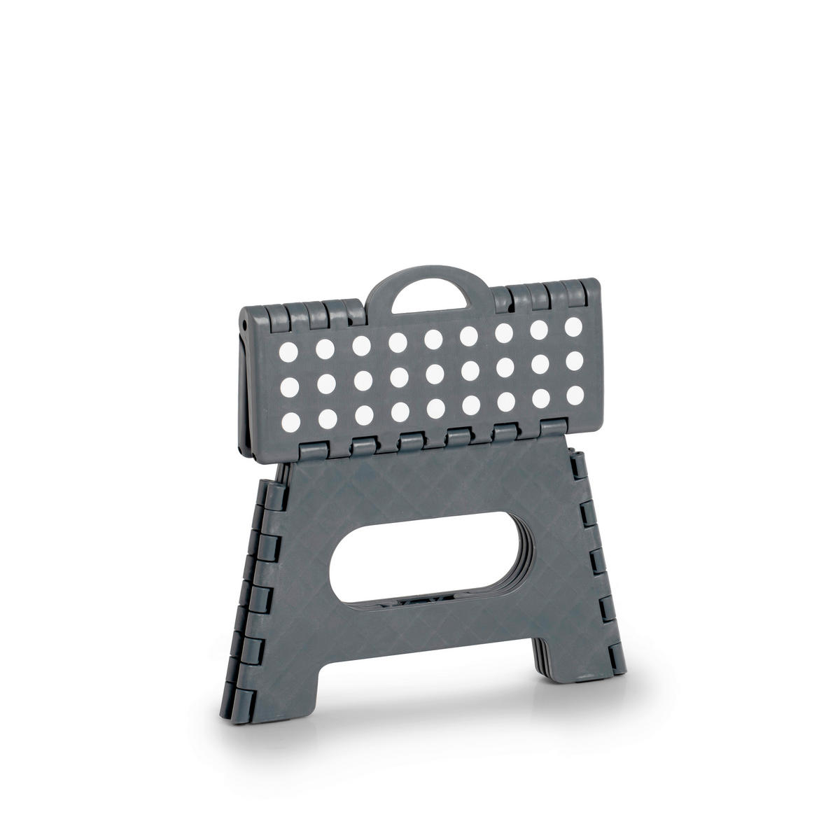 Zeller Klapphocker anthrazit B/H/L: ca. 28x22x35 cm Klapphocker - anthrazit (35,00/28,00/22,00cm) - Zeller