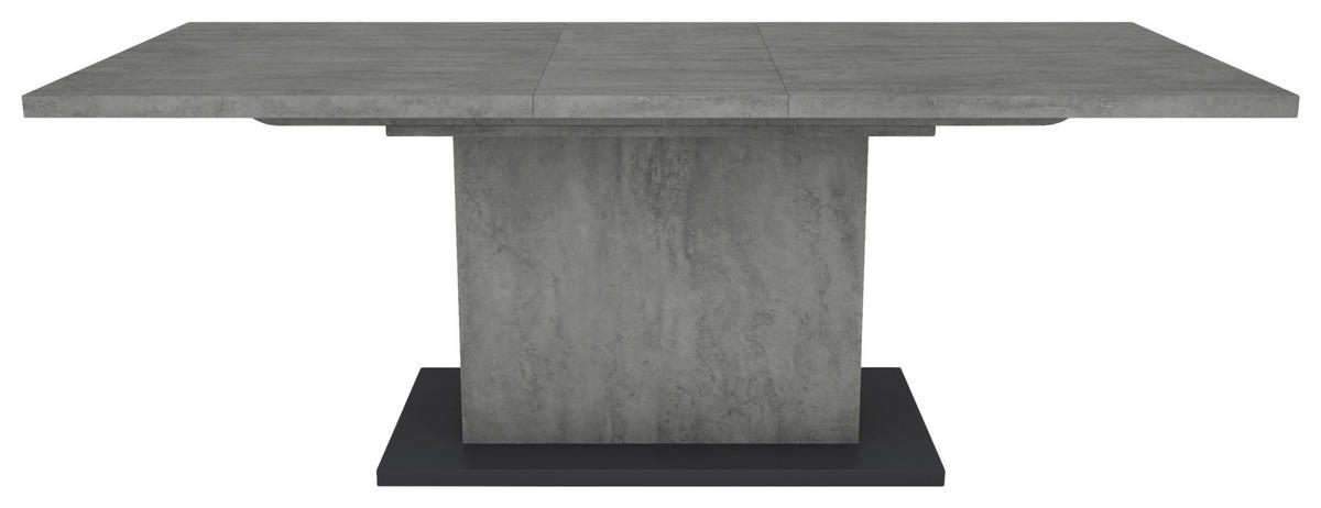 Tisch ATHEN Beton B/H/T: ca. 160x75x90 cm ATHEN - Beton (160,00/75,00/90,00cm) - byLIVING