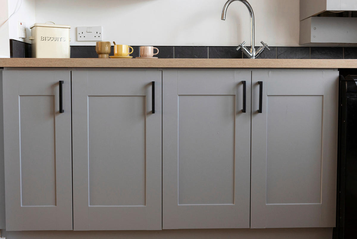 d-c-fix Dekofolie Uni Matt grau B/L: ca. 45x200 cm Klebefolie_d-c-fix_F3460636 - grau (45,00/200,00cm) - d-c-fix