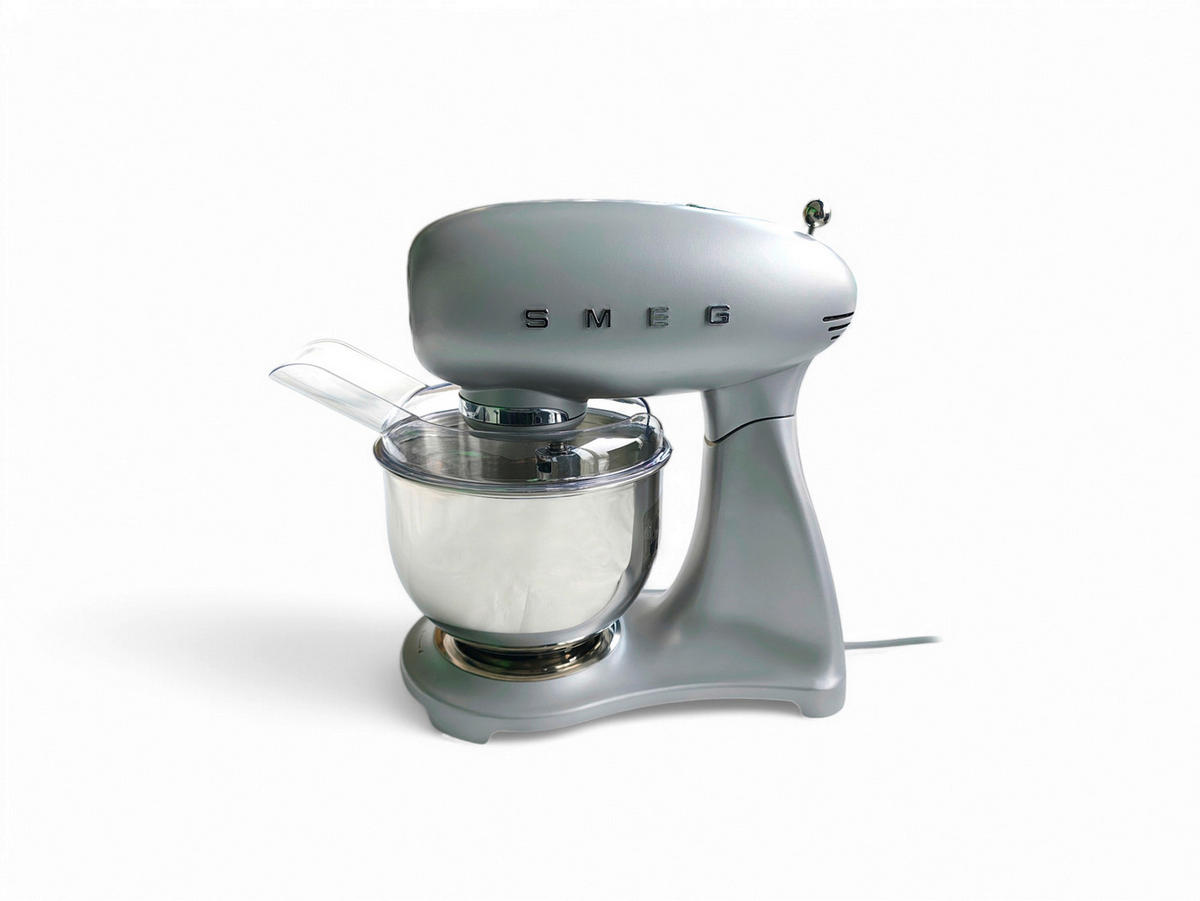 SMEG Küchenmaschine silber Aluminium Edelstahl B/H/L: ca. 24x45x41 cm Multifunktionsküchenmaschine - silber (41,00/24,00/45,00cm) - SMEG