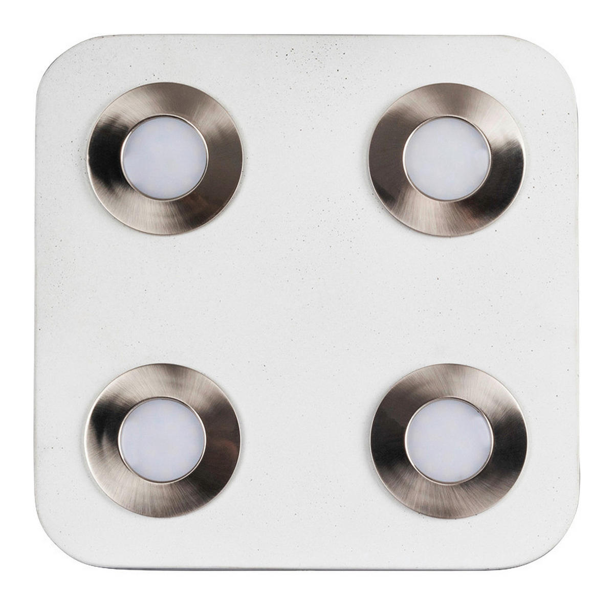 Spot-Light Deckenleuchte 2291437 LED-Deckenleuchte_4flg.Cool - offwhite (26,00/3,50/26,00cm) - Spot-Light