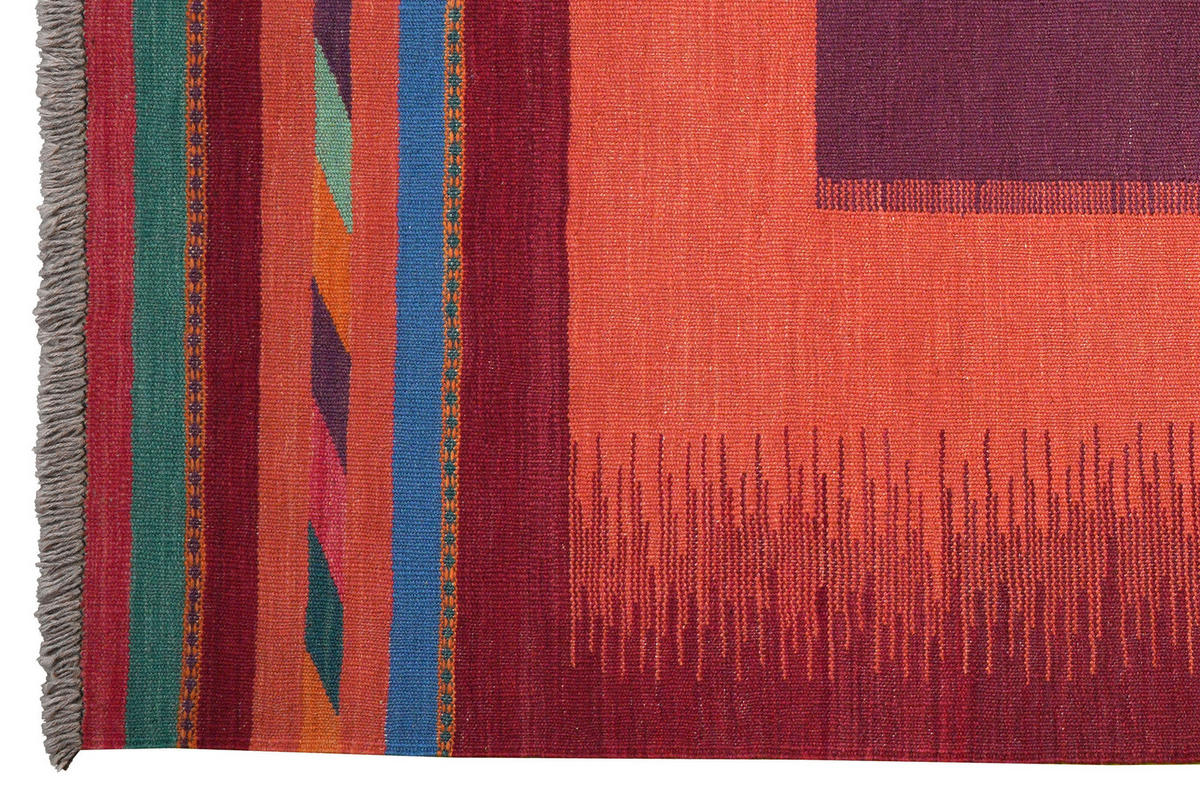 Teppich multicolor B/L: ca. 130x180 cm Teppich Kelim Gashgai - multicolor (130,00/180,00cm)