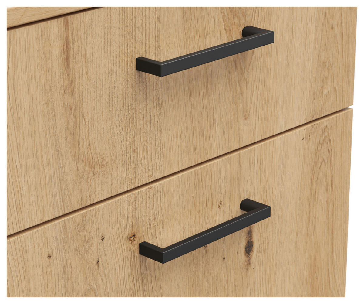 Kommode Multi-Stauraum Typ 13 Eiche Artisan Nachbildung B/H/T: ca. 45x83x40 cm Multi-Stauraum Typ 13 - Eiche (45,00/83,00/40,00cm)