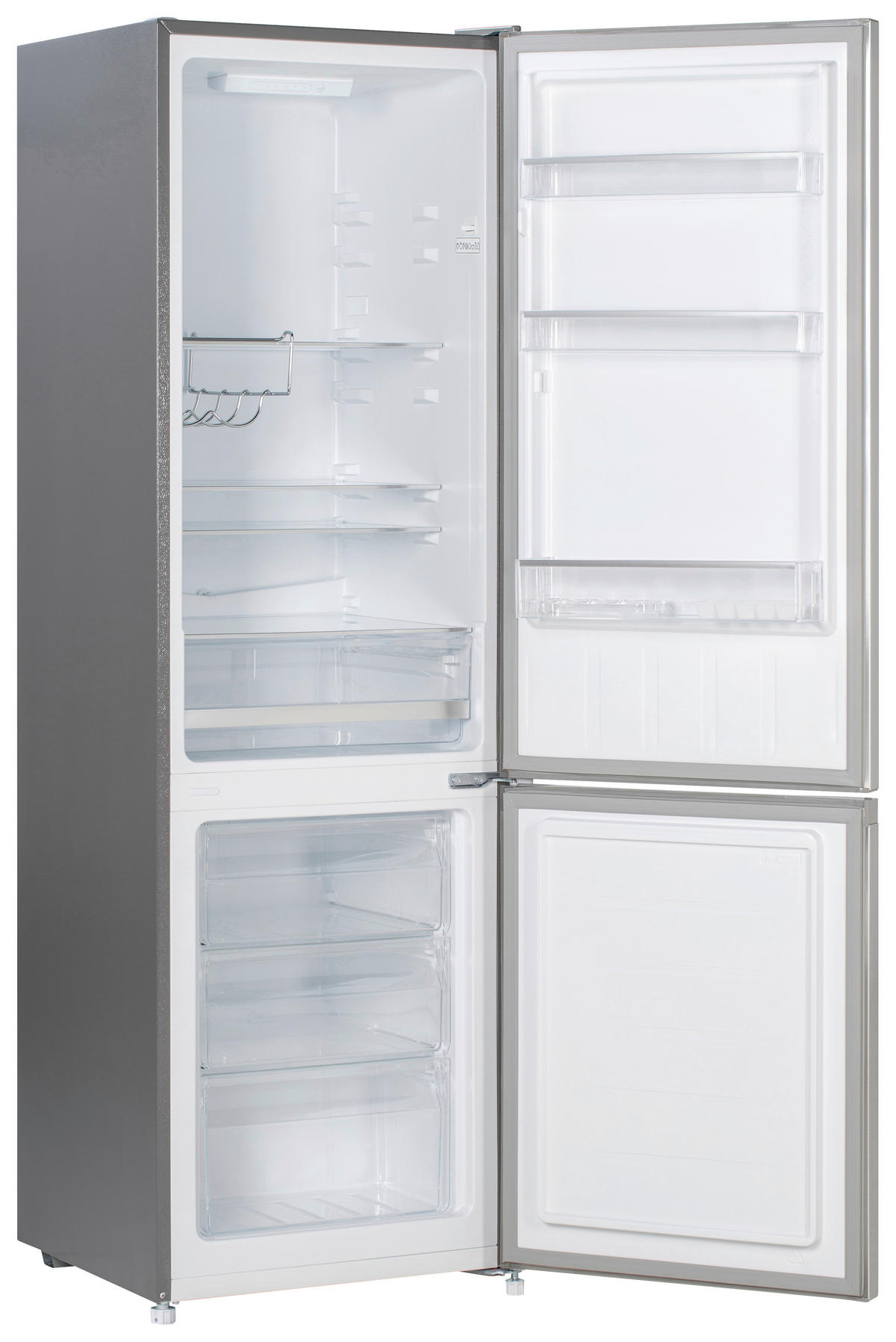 POCOline Kühl-/Gefrierkombination KGK 262-176 CIX Inox B/H/T: ca. 54x176x55 cm Kühl-/Gefrierkombi KGK 262-176 CIX - Inox (54,00/176,00/55,00cm) - POCOline