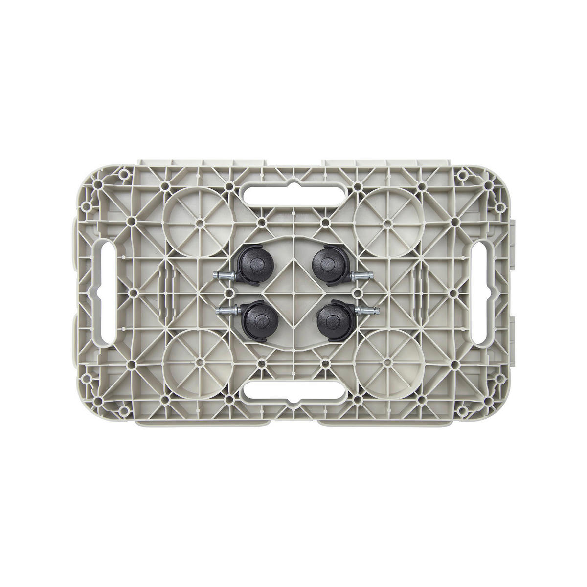 Dolly Transportroller grau B/H/L: ca. 29x12,5x48 cm Transportroller_mit_Rädern - grau (48,00/29,00/12,50cm) - Dolly