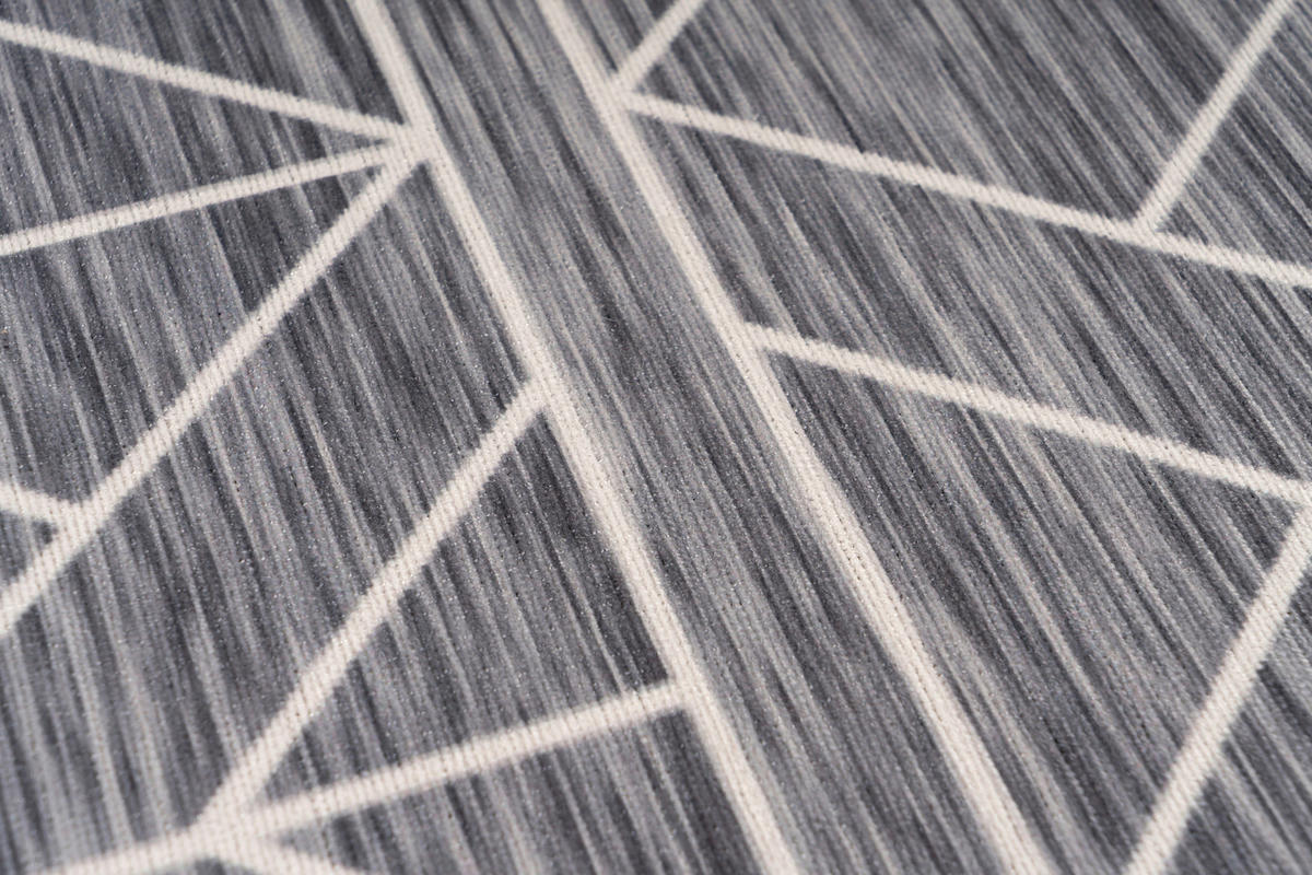 360Living Teppich Maya anthrazit B/L: ca. 120x180 cm Maya - anthrazit (120,00/180,00cm) - 360Living
