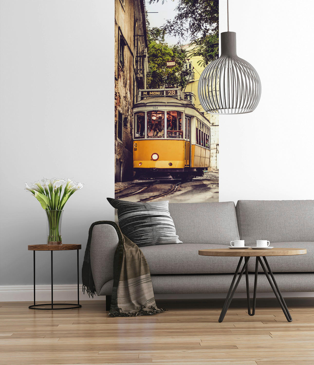 Komar Fototapete Lissabon B/L: ca. 100x280 cm Lissabon - (100,00/280,00cm) - Komar