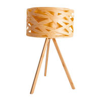 Näve Leuchten Tischleuchte NV3184027 natur Bambus H/D: ca. 55x33 cm E14 1 Brennstellen Finja - natur (33,00/55,00cm) - Näve Leuchten