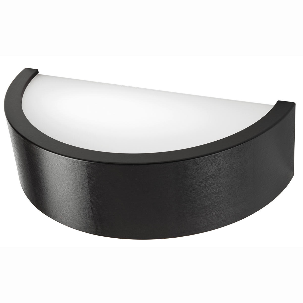 Lamkur Wandleuchte dunkelbraun Holz Glas B/H/L: ca. 20x14x30 cm E27 1 Brennstellen Eveline - dunkelbraun (30,00/20,00/14,00cm) - Lamkur