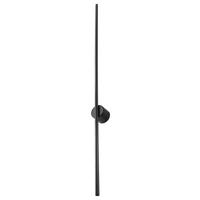 Lamkur LED-Wandleuchte LANA 47454 schwarz Metall H/L: ca. 120x7 cm 1 Brennstellen Lana - schwarz (7,00cm) - Lamkur
