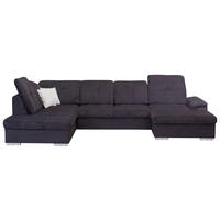 Wohnlandschaft Power hellbeige anthrazit silber Power - hellbeige/anthrazit