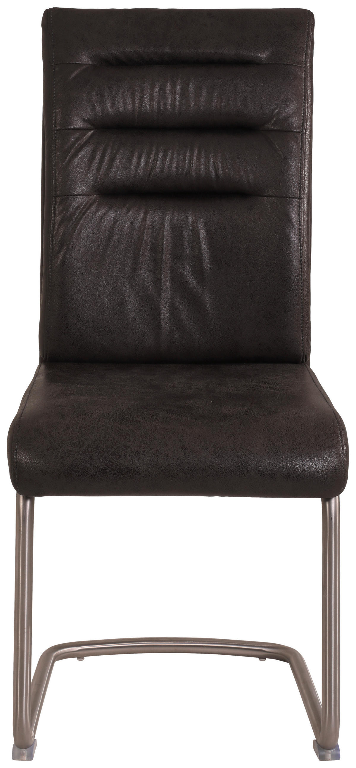 Schwingstuhl Paula 2er Set anthrazit Vintage Microfaser B/H/T: ca. 45x102x65 cm Paula 2er Set - anthrazit (45,00/102,00/65,00cm) - Hela