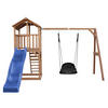 AXI Spielturm Beach Tower braun B/H/L: ca. 357x242x349 cm Beach Tower - braun/blau (349,00/357,00/242,00cm) - AXI