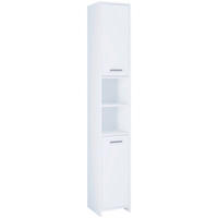 Hochschrank Zalo weiß B/H/T: ca. 30x180x30 cm Zalo - weiß (30,00/180,00/30,00cm) - VCM Möbel