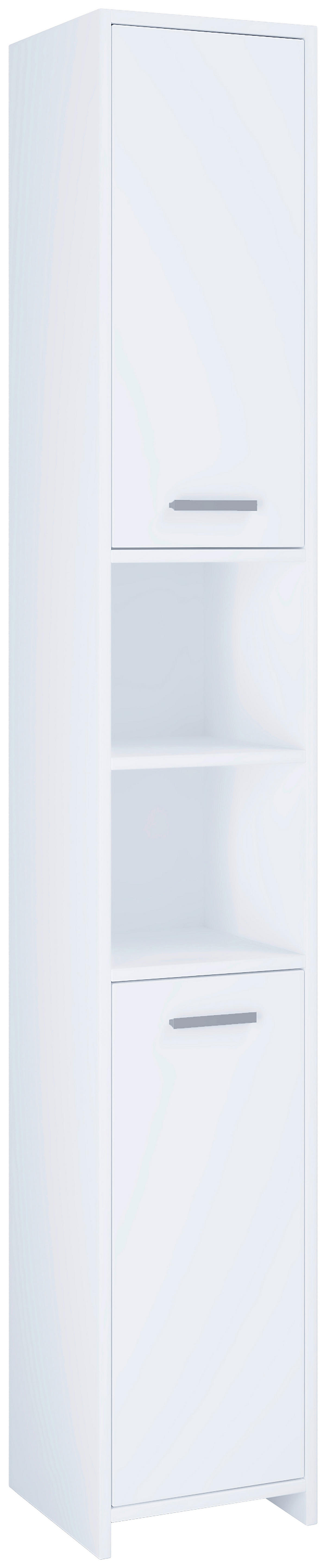 Hochschrank Zalo weiß B/H/T: ca. 30x180x30 cm Zalo - weiß (30,00/180,00/30,00cm) - VCM Möbel
