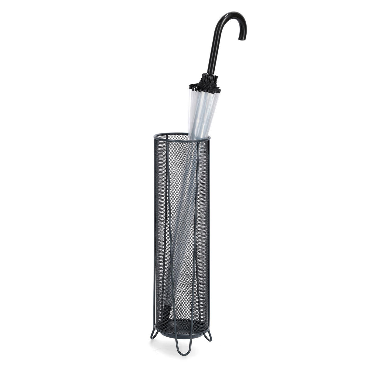 Zeller Schirmständer anthrazit B/H/L: ca. 14x53x14 cm Schirmständer - anthrazit (14,00/14,00/53,00cm) - Zeller