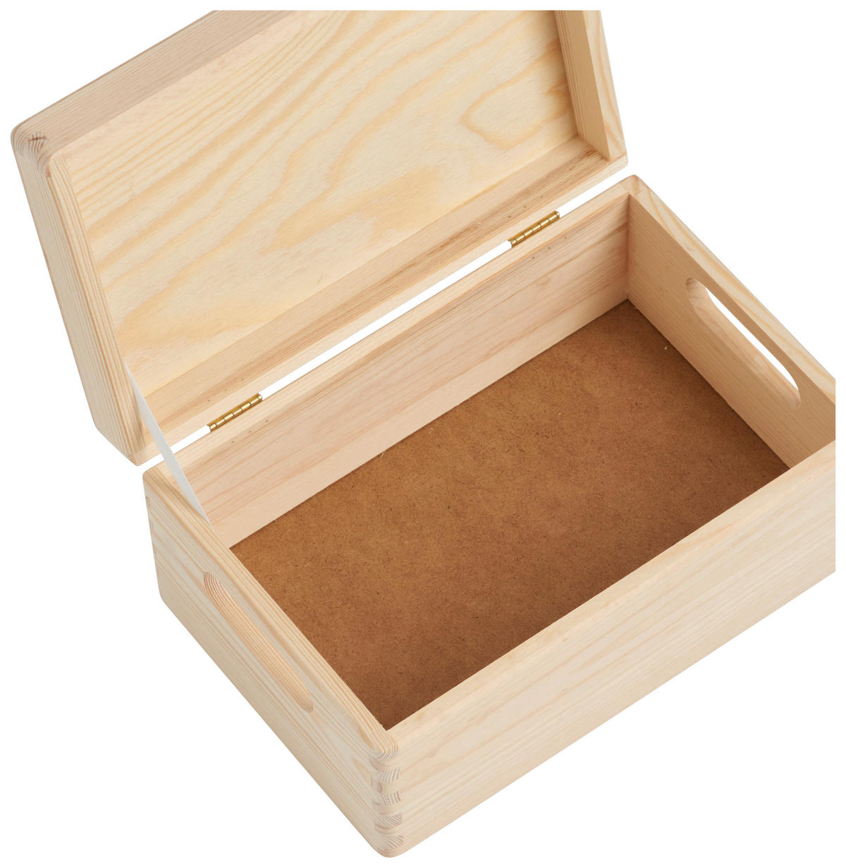 Zeller Allzweckkiste natur Kiefer B/H/L: ca. 30x14x20 cm Allzweckkiste_mit_Deckel - natur (20,00/30,00/14,00cm) - Zeller