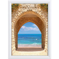 The Wall Bilderrahmen weiß Kunststoff B/L: ca. 40x50 cm Fotorahmen 40x50cm - weiß (40,00/50,00cm) - The Wall