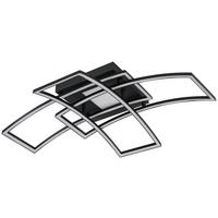 Nolo LED-Deckenleuchte schwarz Metall B/H/L: ca. 59x15x82 cm LED-Deckenleuchte_Curve - schwarz (82,00/59,00/15,00cm) - Nolo