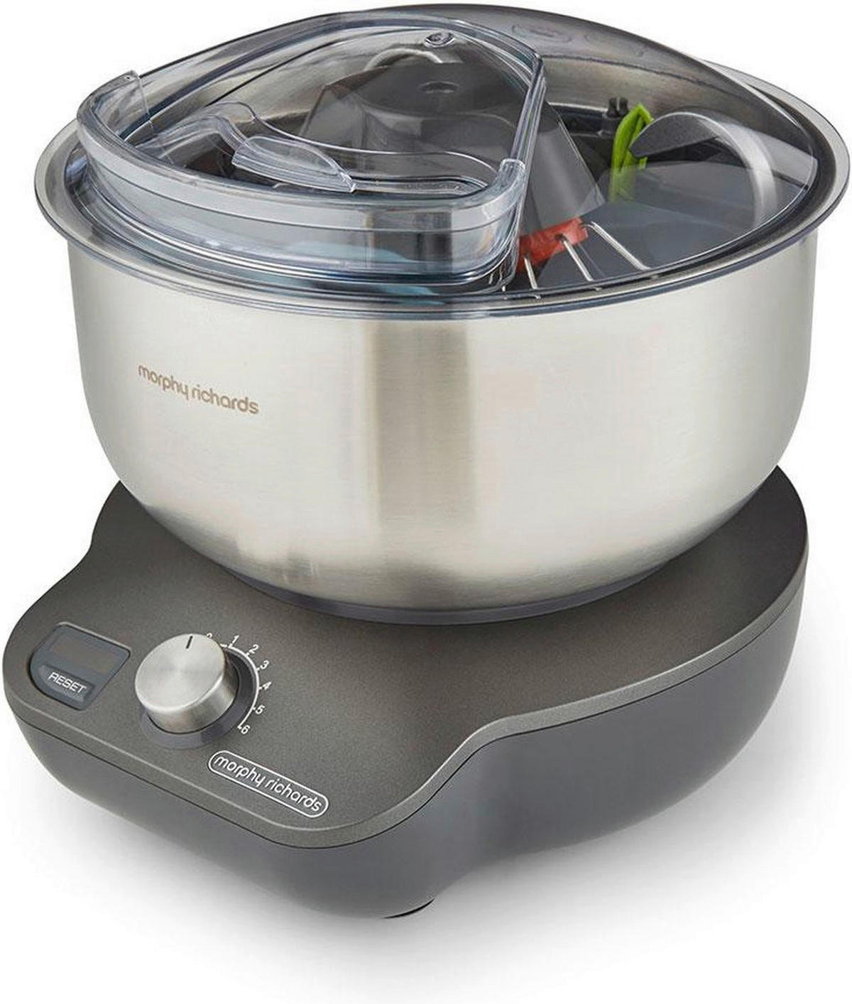 Morphy Richards Standmixer grau Edelstahl B/H/L: ca. 33x34x33 cm Standmixer_Morphy_Richards - grau (33,00/33,00/34,00cm) - Morphy Richards