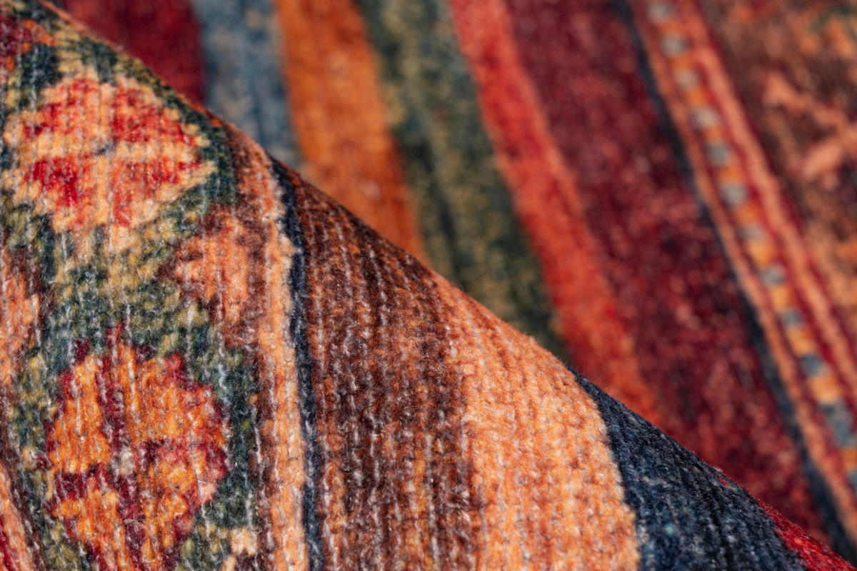 360Living Teppich Faye rot B/L: ca. 110x180 cm Faye - rot/multicolor (110,00/180,00cm) - 360Living