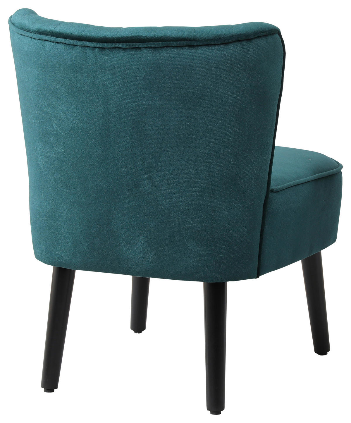 Sessel Emily grün Microfaser B/H/T: ca. 57x76x72 cm Emily - schwarz/grün (57,00/76,00/72,00cm)