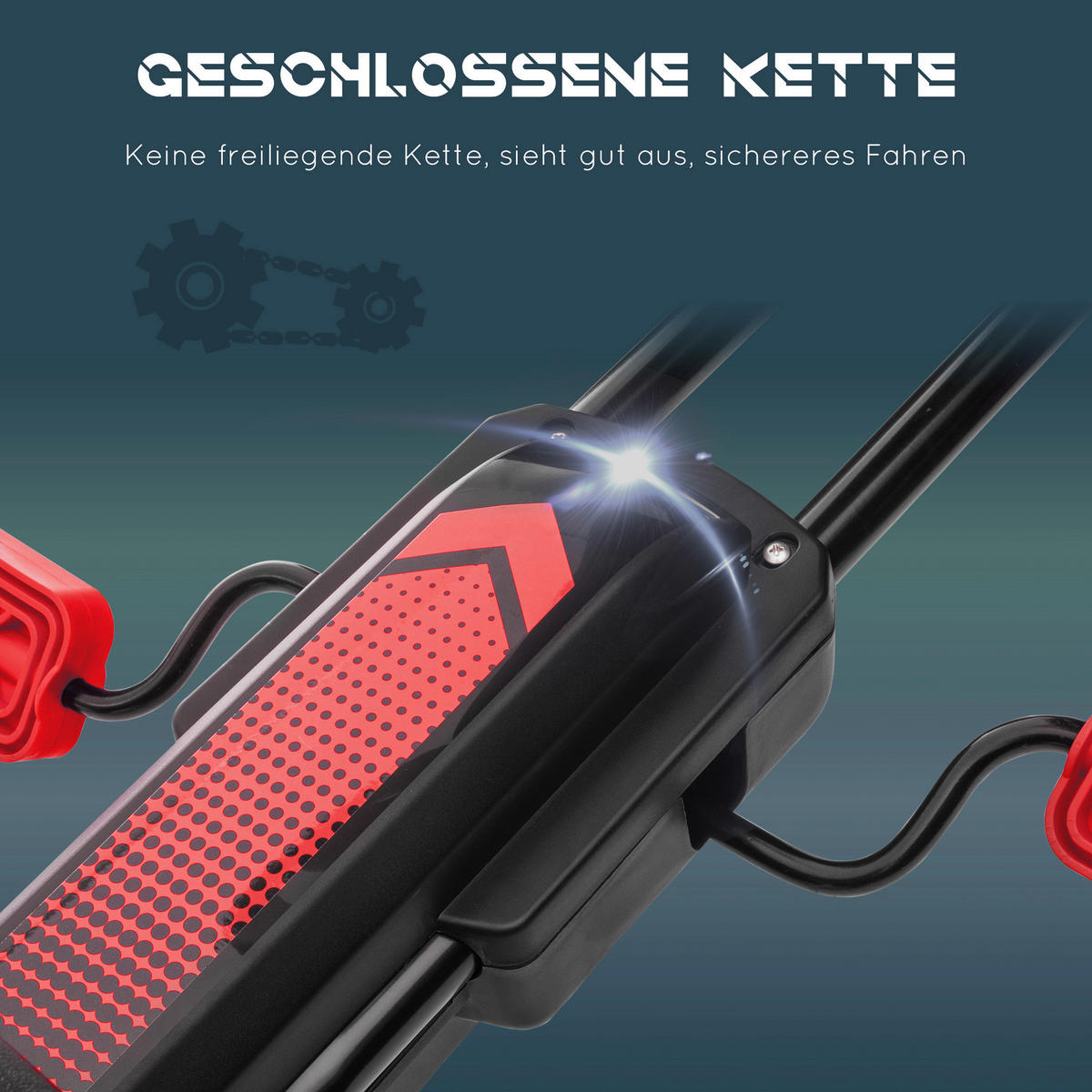 HOMCOM Kinder-Fahrzeug rot B/H/L: ca. 58x121x61 cm Go_Kart - rot/schwarz (61,00/58,00/121,00cm) - HOMCOM