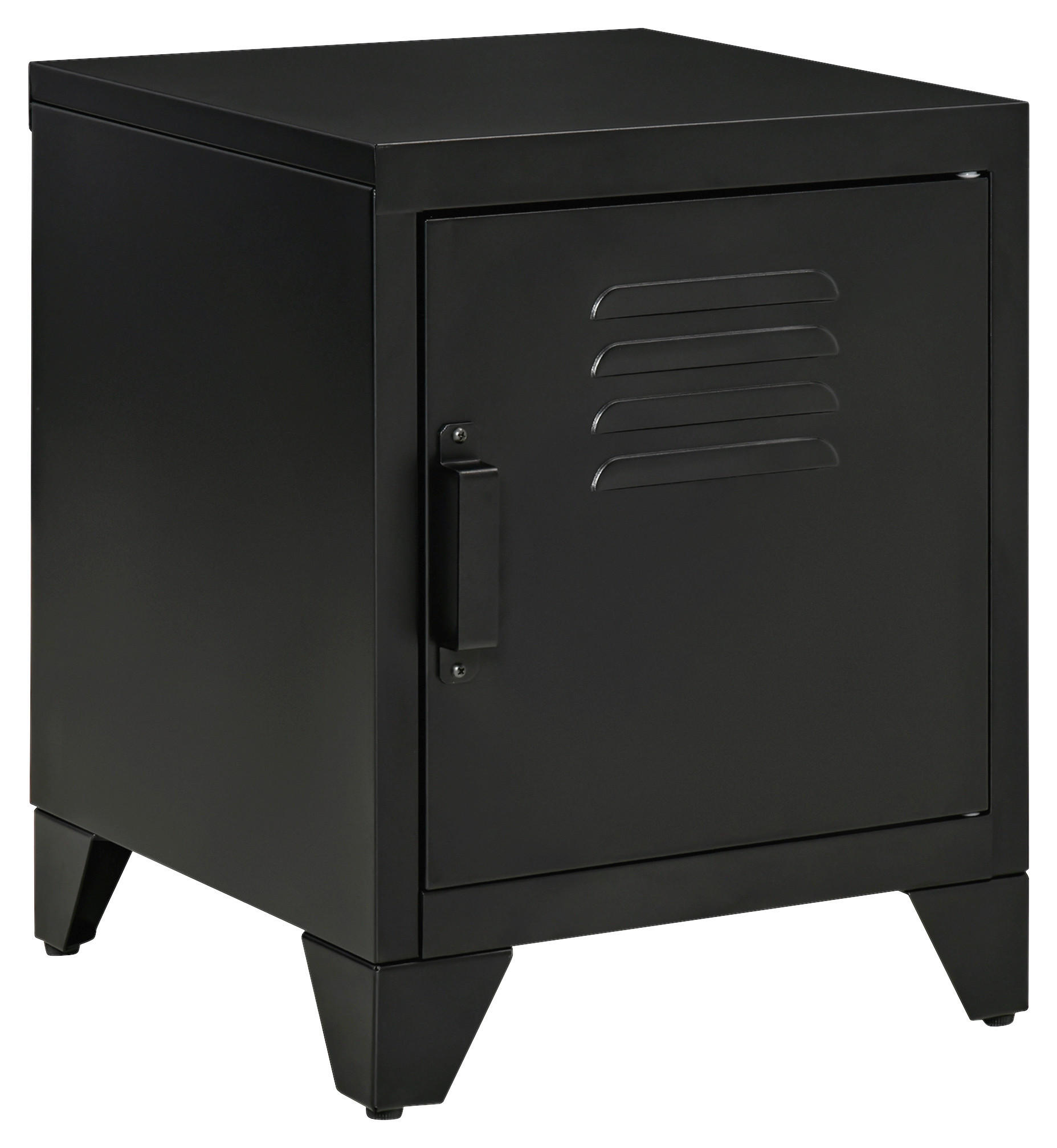 Nachtkonsole 831-429BK schwarz B/H/T: ca. 40x50x40 cm 831-429BK - schwarz (40,00/50,00/40,00cm) - HOMCOM