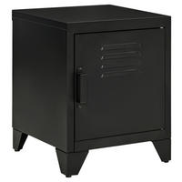 Nachtkonsole 831-429BK schwarz B/H/T: ca. 40x50x40 cm 831-429BK - schwarz (40,00/50,00/40,00cm) - HOMCOM