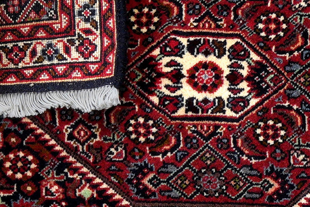 PersaTepp Teppich Bidjar Zandjan blau B/H/L: ca. 45x2x68 cm Bidjar Zandjan - blau/beige (68,00/45,00/2,00cm) - PersaTepp