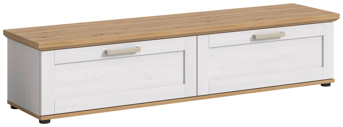 Lowboard VERONA Lärche Nachbildung Eiche Nachbildung B/H/T: ca. 164x37x40 cm VERONA - Eiche/Lärche (164,00/37,00/40,00cm) - xonox.home
