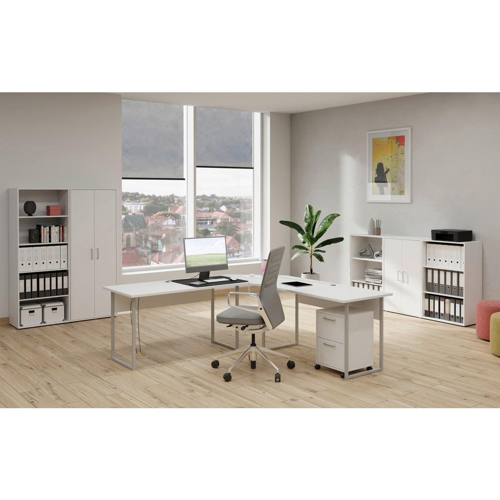 Thumbnail - Winkelschreibtisch B/H/T: ca. 204x74x204 cm