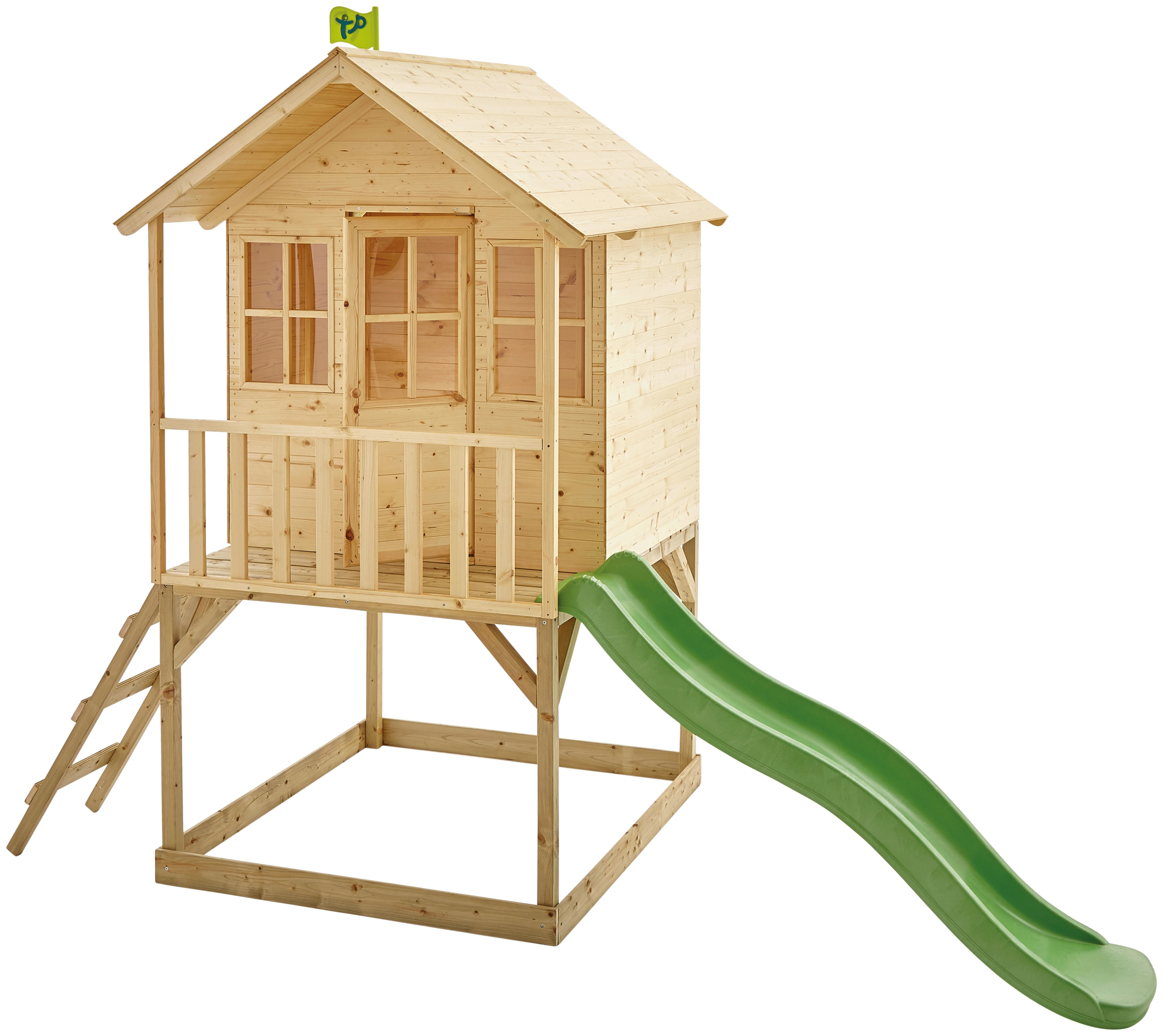 TP Toys Spielhaus Wald natur B/H/L: ca. 306x230x137 cm Wald - natur (137,00/306,00/230,00cm) - TP Toys