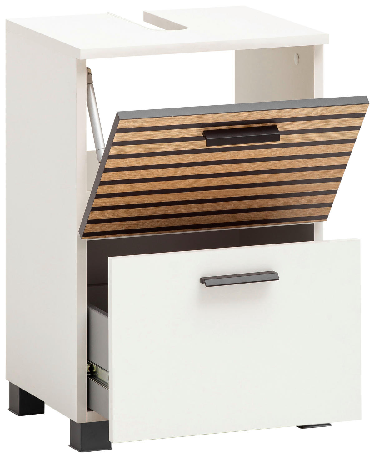 Waschbeckenunterschrank Katta weiß matt B/H/T: ca. 40,2x60,8x35 cm Katta - weiß (40,20/60,80/35,00cm) - Schildmeyer