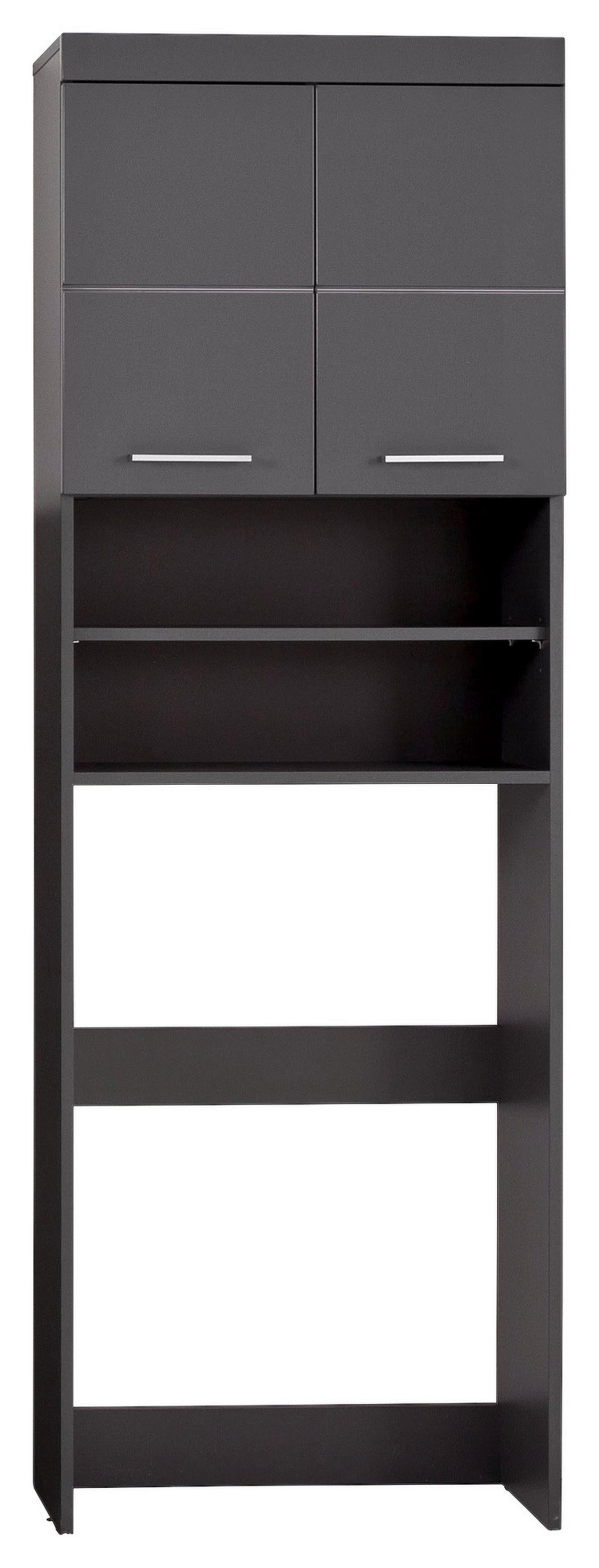 Überbauschrank Amanda B/H/T: ca. 63x187x24 cm Amanda - grau (63,00/187,00/24,00cm)