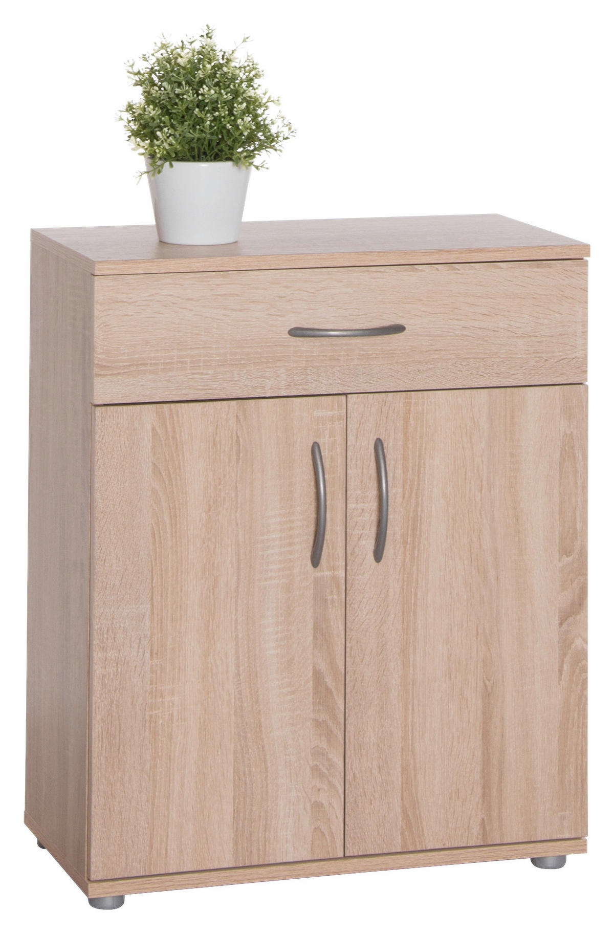 Kommode Peggy 2 Eiche Sonoma Nachbildung B/H/T: ca. 57x69x29 cm Peggy 2 - Eiche (57,00/69,00/29,00cm)