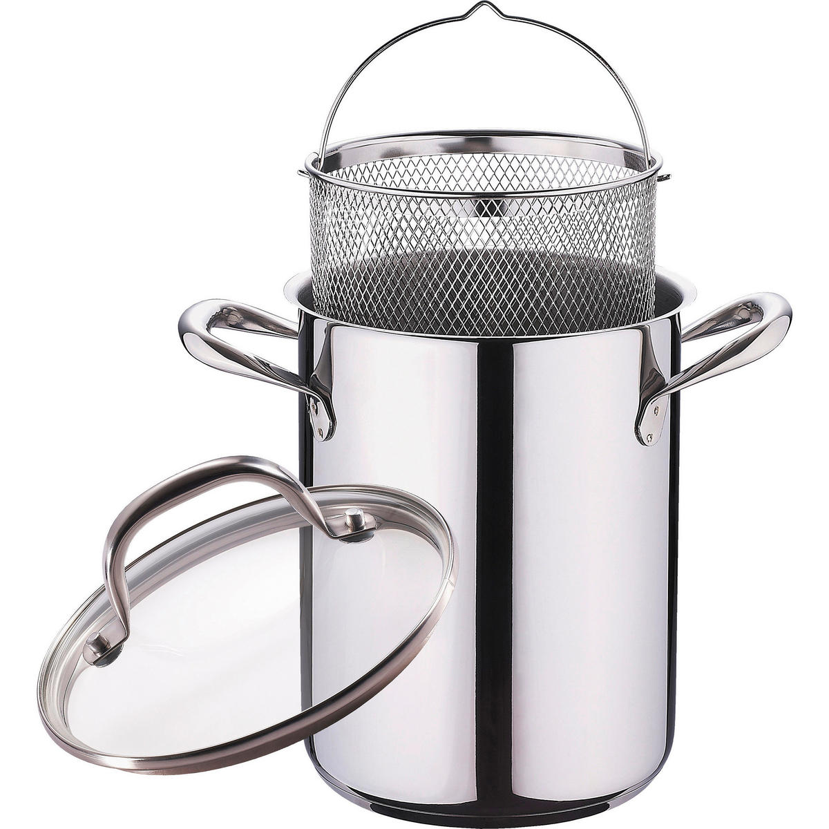 BERGNER Kochtopf Gourmet silber Edelstahl Gourmet - silber - BERGNER