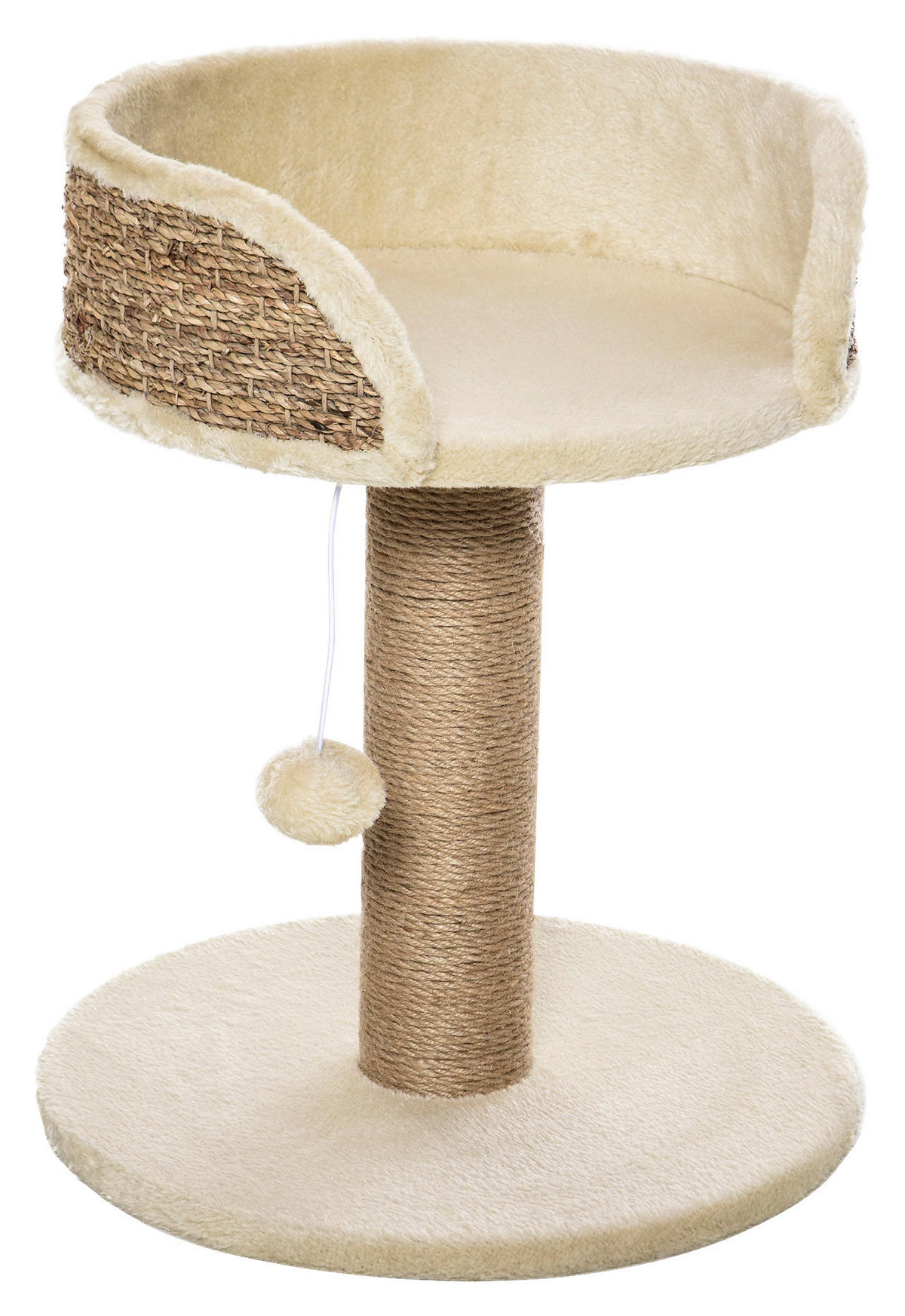 PawHut Kratzbaum kaffee Polyester B/H/L: ca. 40x49x40 cm Kratzbaum - kaffee (40,00/40,00/49,00cm) - PawHut