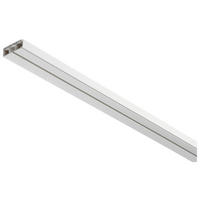 Boviva Gardinenschiene weiß Kunststoff L: ca. 120 cm 1.0 Läufe Schiene_Hohlkammer_1lfg. - weiß (120,00cm) - Boviva