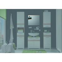 Wandspiegel Set One Eiche San-Remo Nachbildung B/H/T: ca. 60x55x2 cm Set One - Eiche (60,00/55,00/2,00cm)