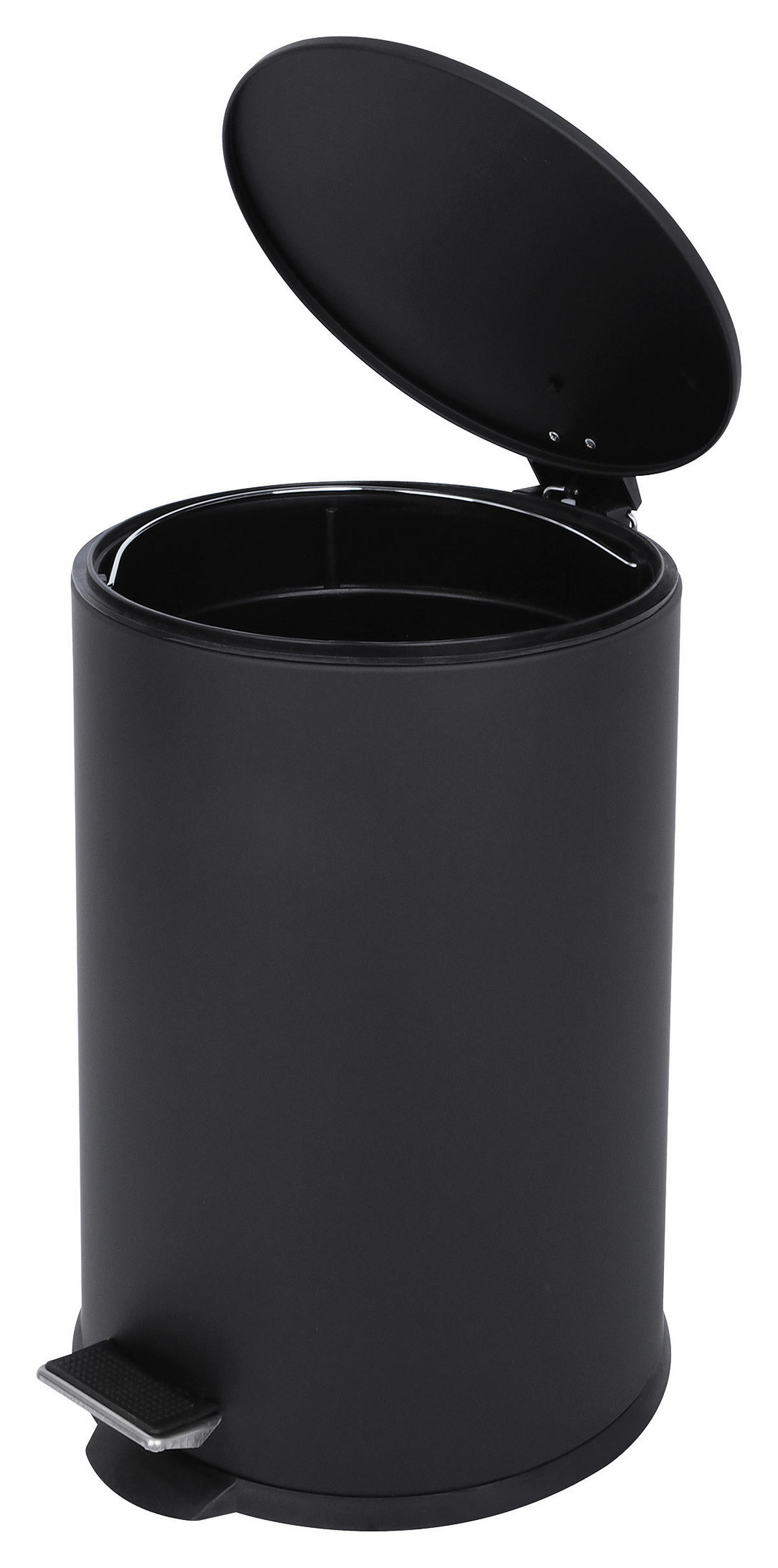 POCOline Treteimer mattschwarz Edelstahl Treteimer 20l - mattschwarz - POCOline