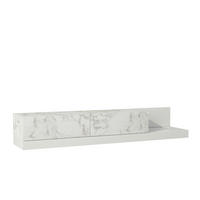 TV-Lowboard Majör weiß Marmoroptik B/H/T: ca. 180x30x37 cm Majör - weiß/Marmoroptik (180,00/30,00/37,00cm) - moebel17