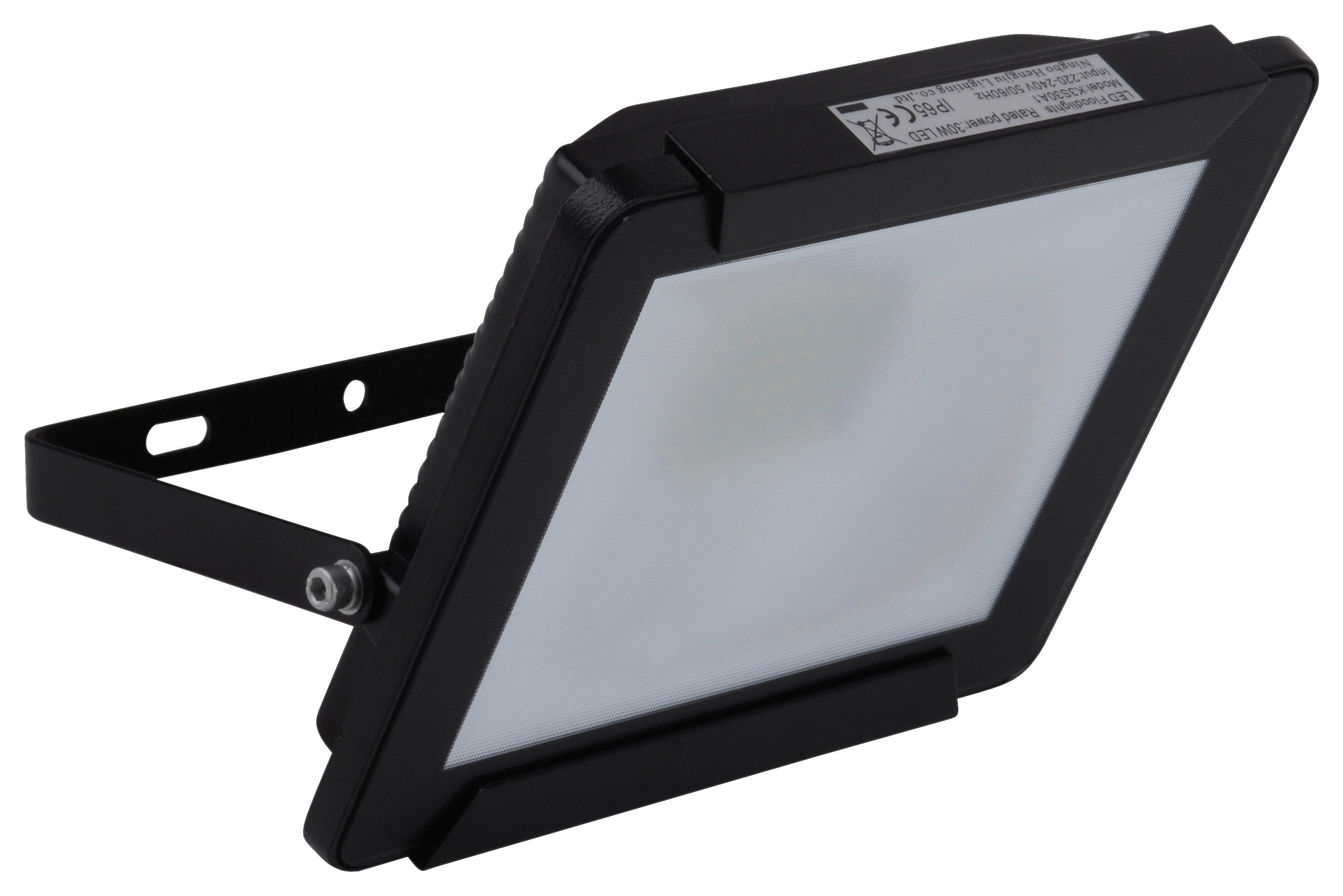 LED-Außenleuchte 5235822 schwarz B/H/T: ca. 6x22x18,5 cm LED-Außenleuchte "Strahler" 30W - schwarz (6,00/22,00/18,50cm) - Näve Leuchten
