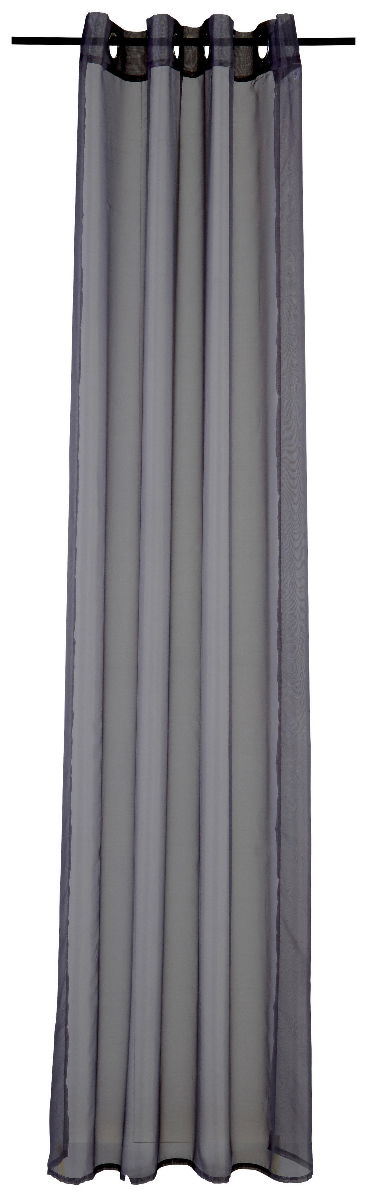 POCOline Ösenvorhang Micha grau B/L: ca. 135x235 cm Micha - grau (135,00/235,00cm) - POCOline