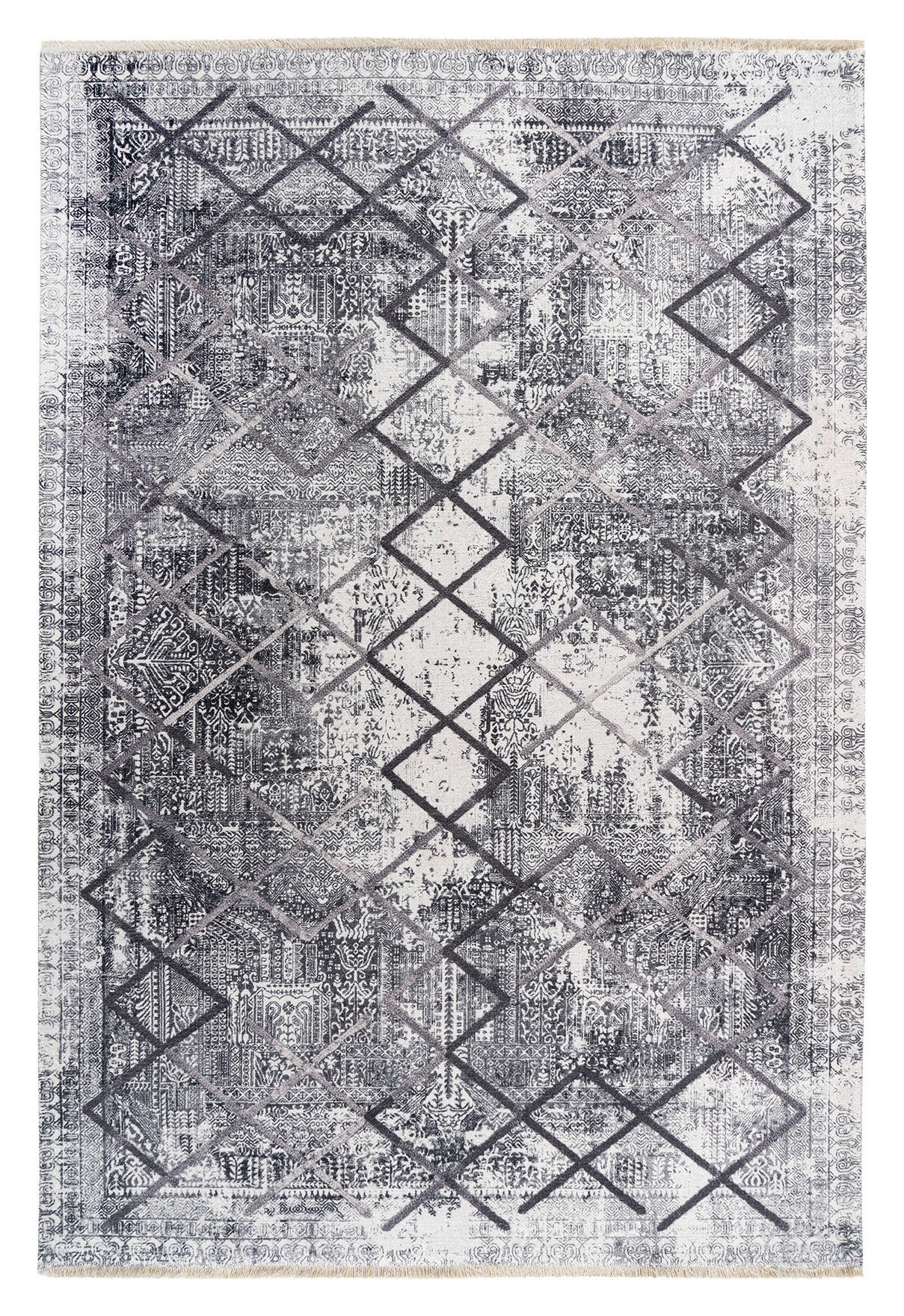 Obsession Teppich My Valencia grau B/L: ca. 150x230 cm My Valencia - grau (150,00/230,00cm) - Obsession