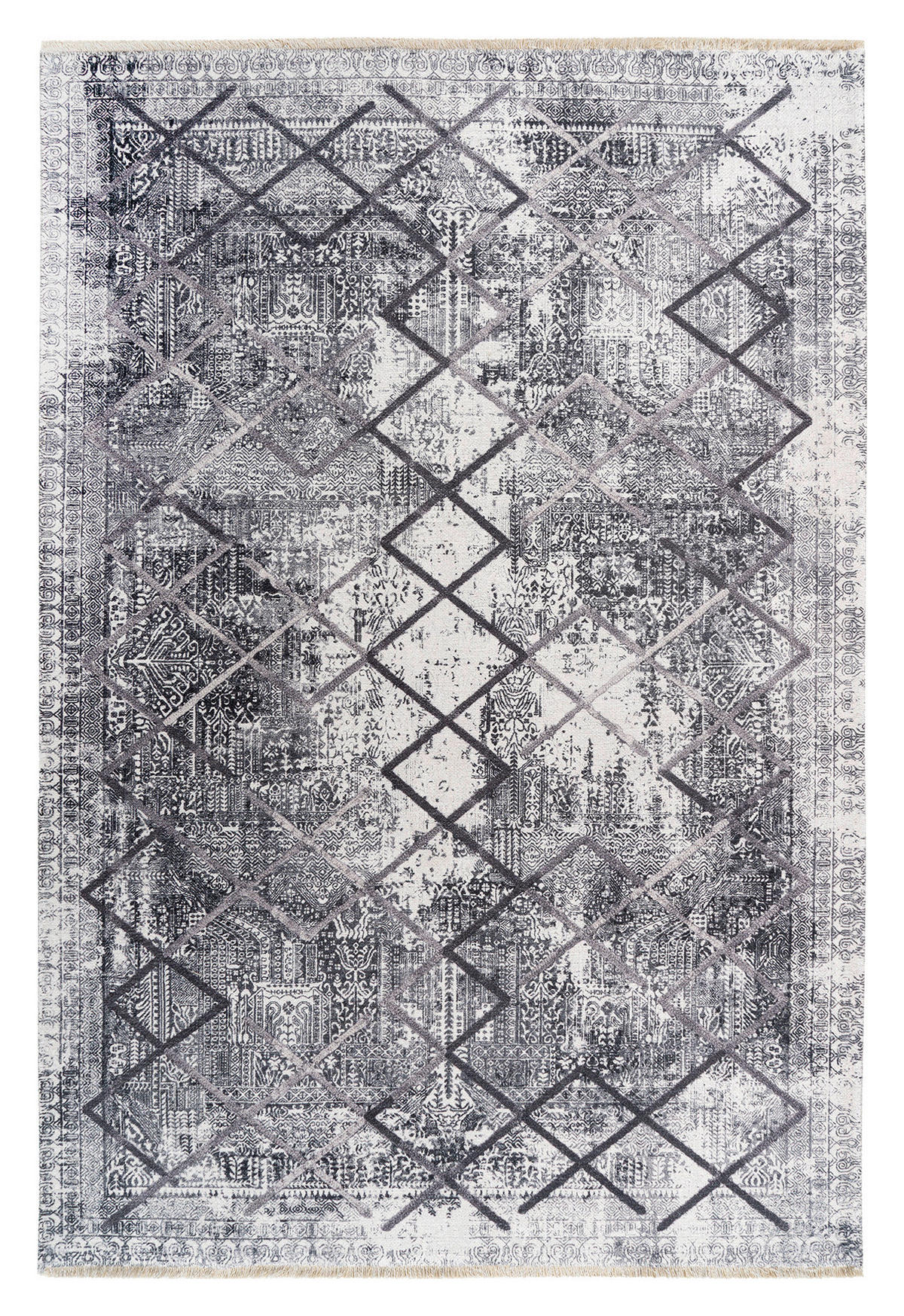 Obsession Teppich My Valencia grau B/L: ca. 150x230 cm My Valencia - grau (150,00/230,00cm) - Obsession