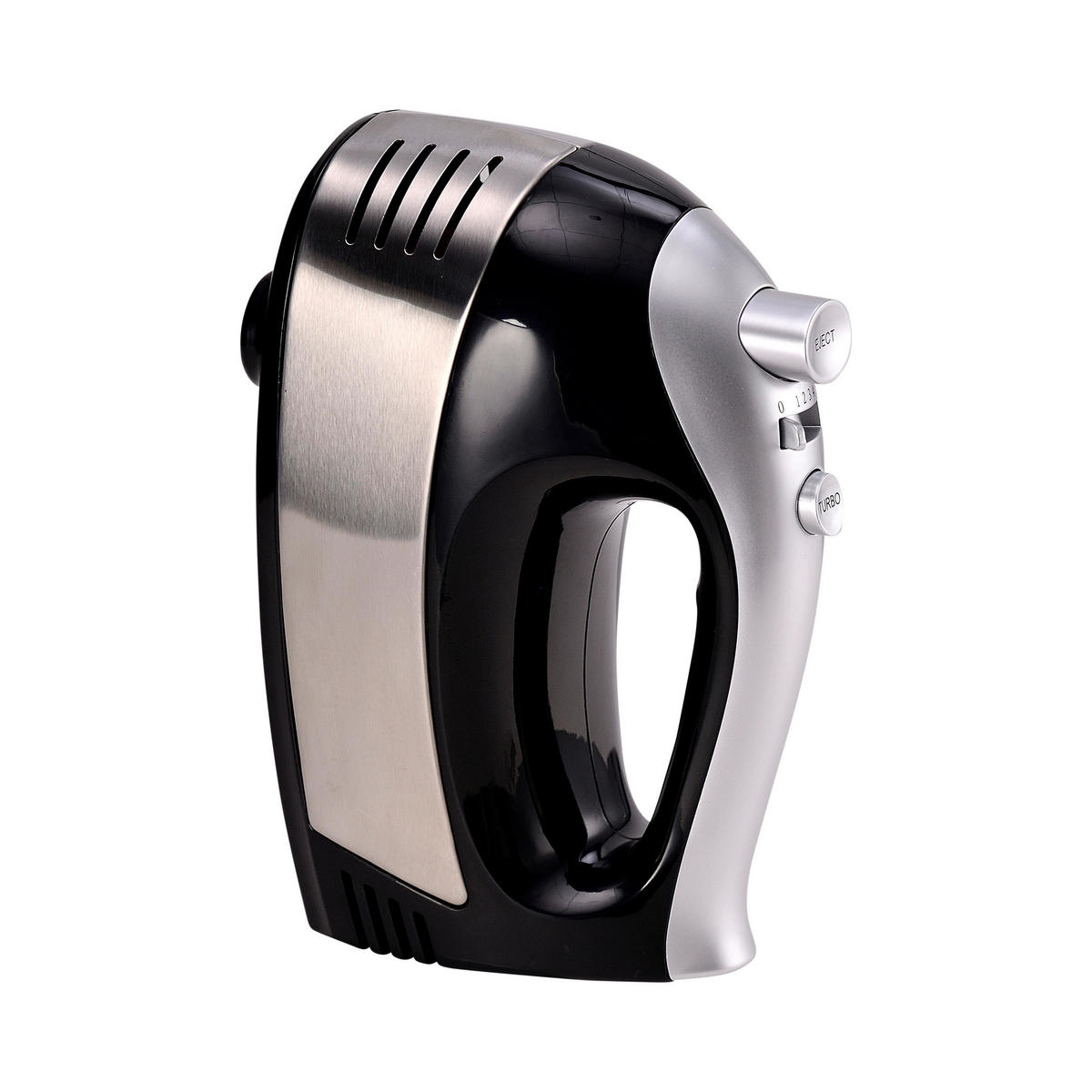 SWISS HOME Stabmixer schwarz silber Edelstahl B/H/L: ca. 11x15,5x21,5 cm PETIT - schwarz/silber (21,50/11,00/15,50cm) - SWISS HOME