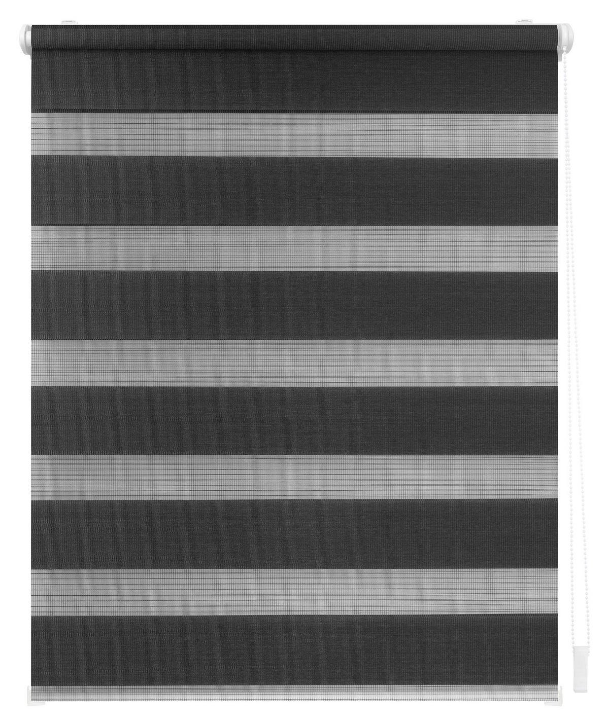 Doppelrollo Duo anthrazit B/L: ca. 70x220 cm Duo - anthrazit (70,00/220,00cm) - LICHTBLICK