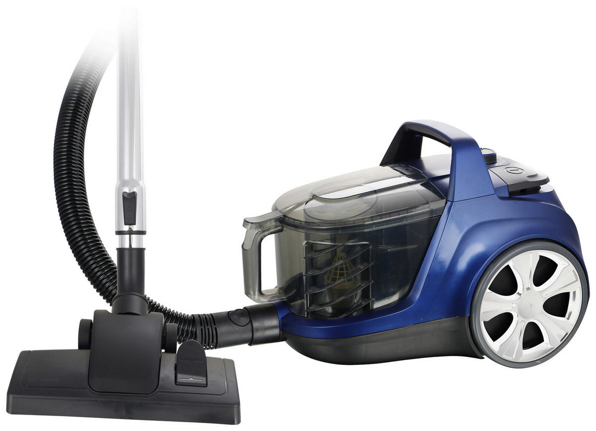 Sauber Bodenstaubsauger VCE-129394.2 grau blau Kunststoff B/H/T: ca. 30x29x44 cm Bodenstaubsauger_Gaia - blau/grau (30,00/29,00/44,00cm) - Sauber