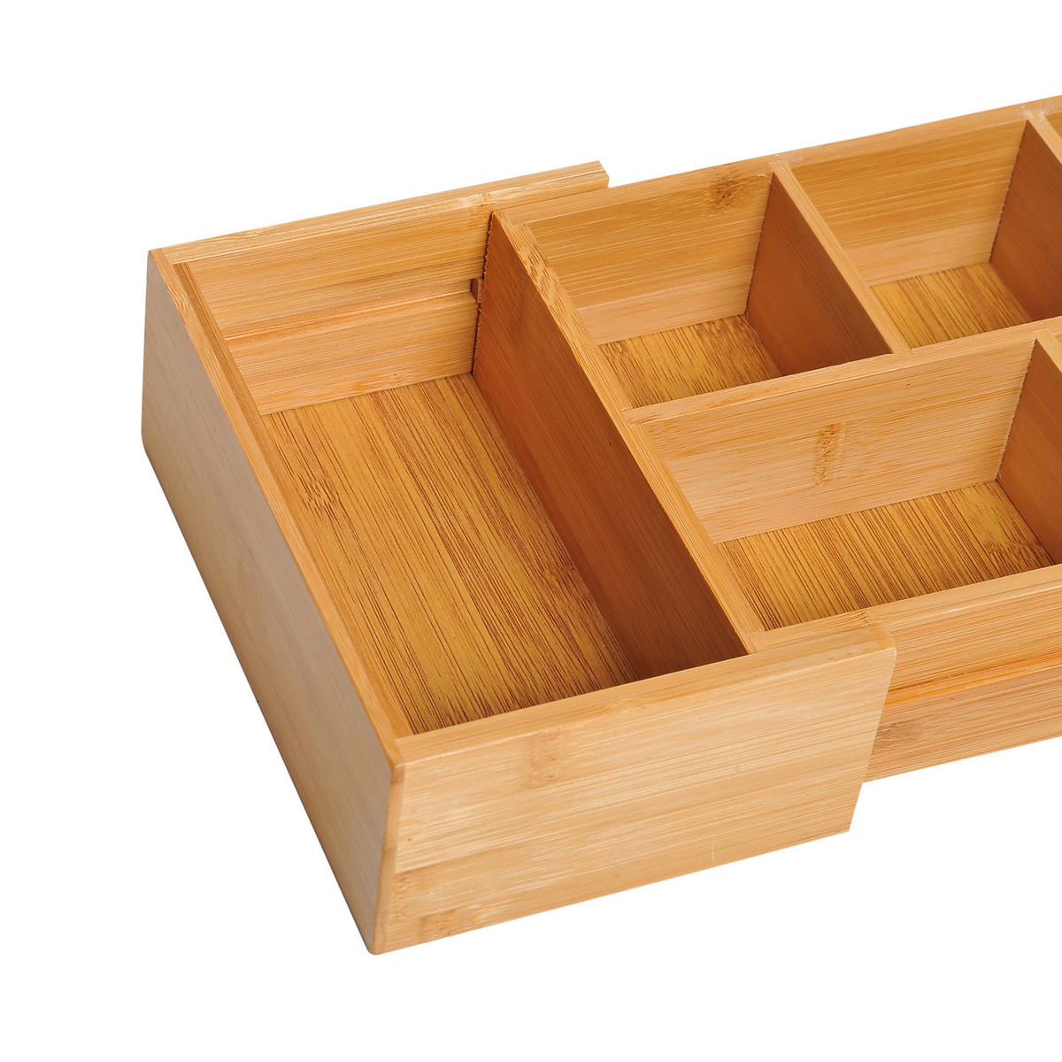 Aufbewahrungsbox 833-470 natur Bambus B/H/T: ca. 24,6x17,6x7 cm 833-470 - natur (24,60/17,60/7,00cm) - HOMCOM